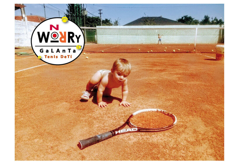 Niektoré deti javia záujem o tenis už vo veku do 1 roka